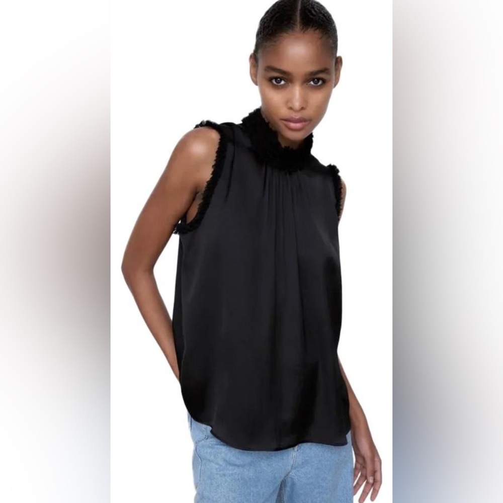 ZARA SLEEVELESS TOP